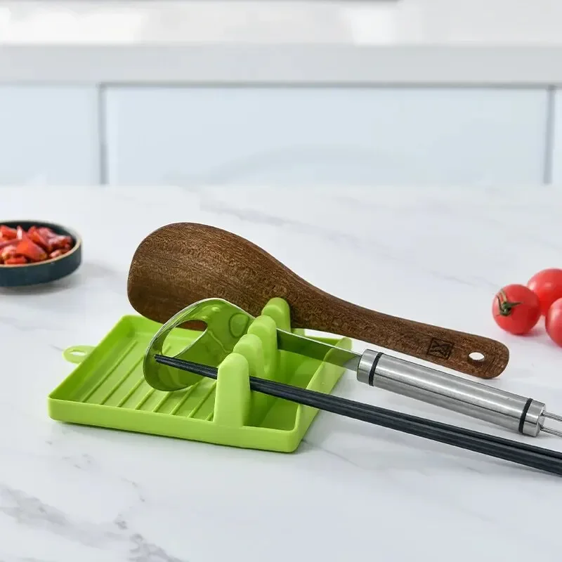 Kitchen Baking Tray Rack - Plastic Spoon Spatula Holder Kitchen Storage