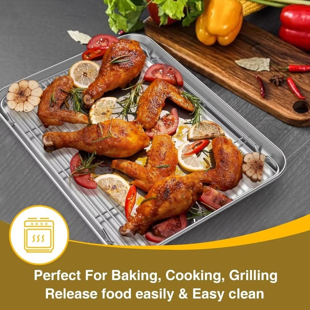Kitchen Baking Tray Rack - New 304 Stainless Steel Stainless Steel