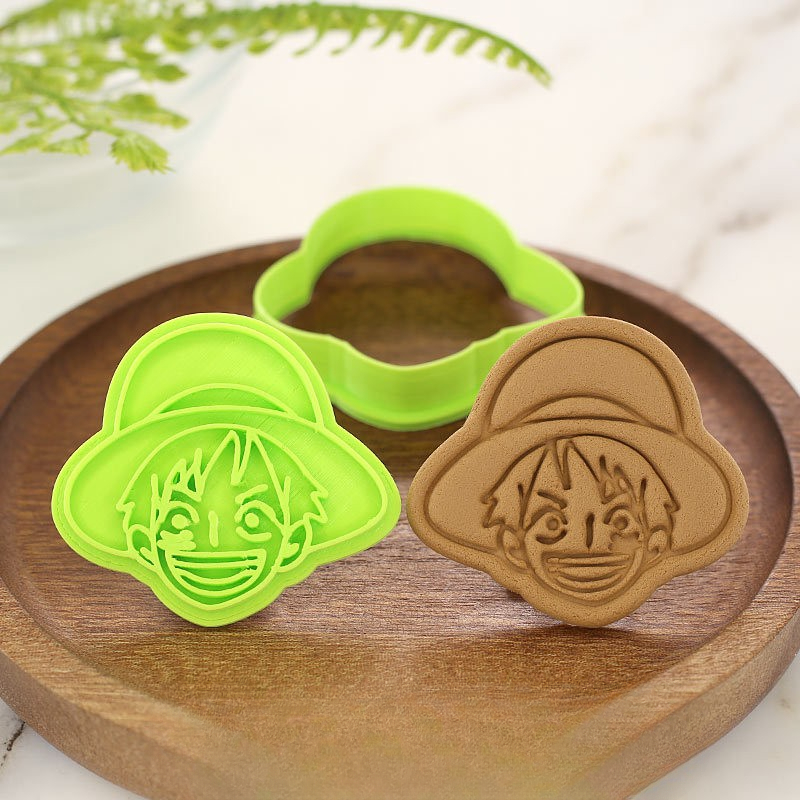 Baking In Kitchen - One Piece Cooking Mold Luffy Zoro