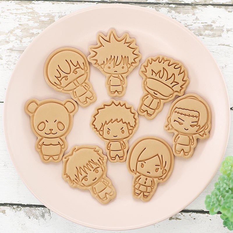 8pcs Jujutsu Kaisen Cake Cooki - огляд і ціна Baking Kitchen For Kids
