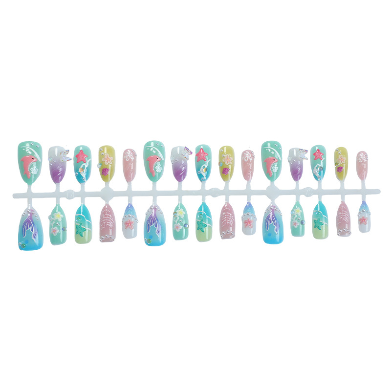 30pcs Summer Press on Nails 3D - огляд і ціна Decorating Tip Set