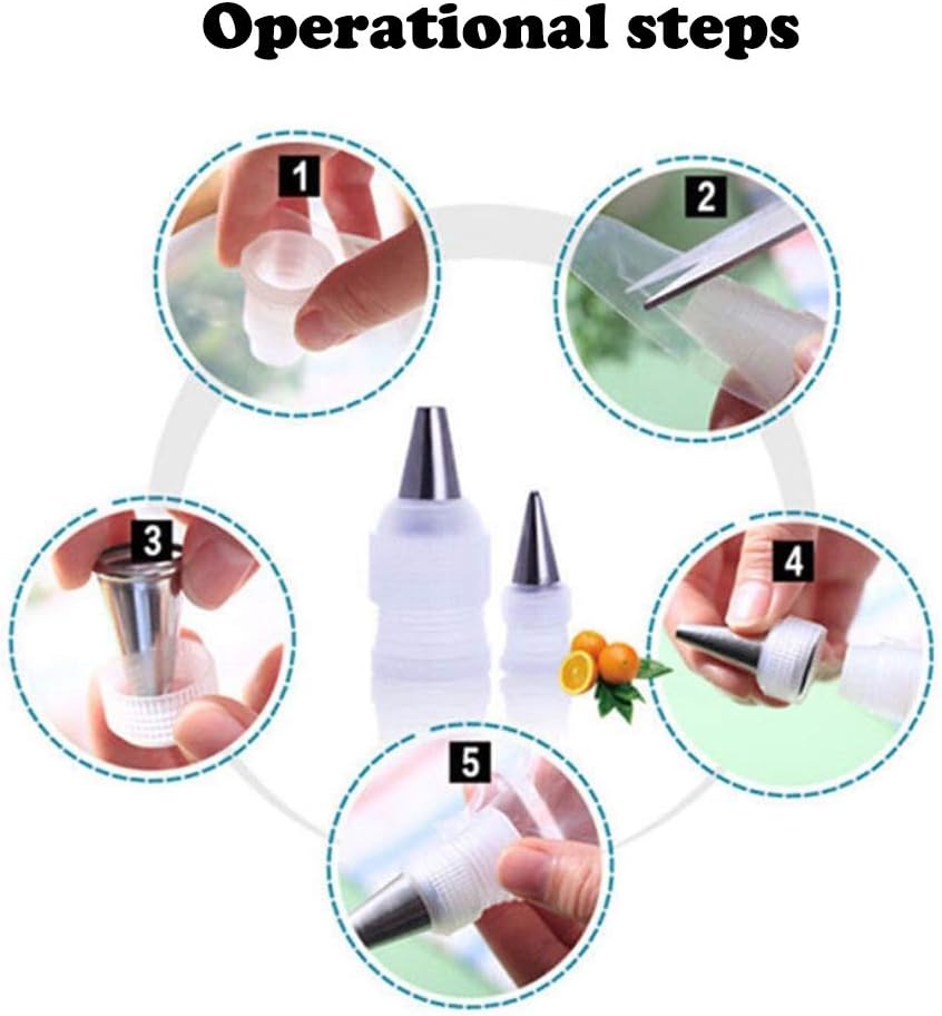 5-20pcs Coupler Adaptor Icing  - огляд і ціна Decorating Tip Set