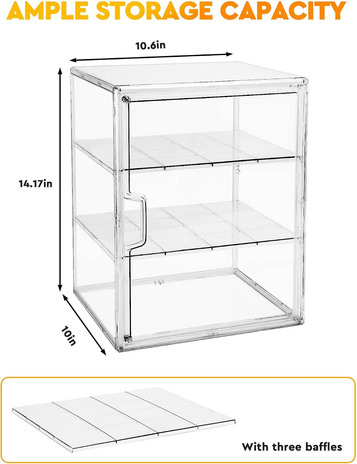 Pastry Display Case,Bread Box  - огляд і ціна Kitchen Baking Storage Containers