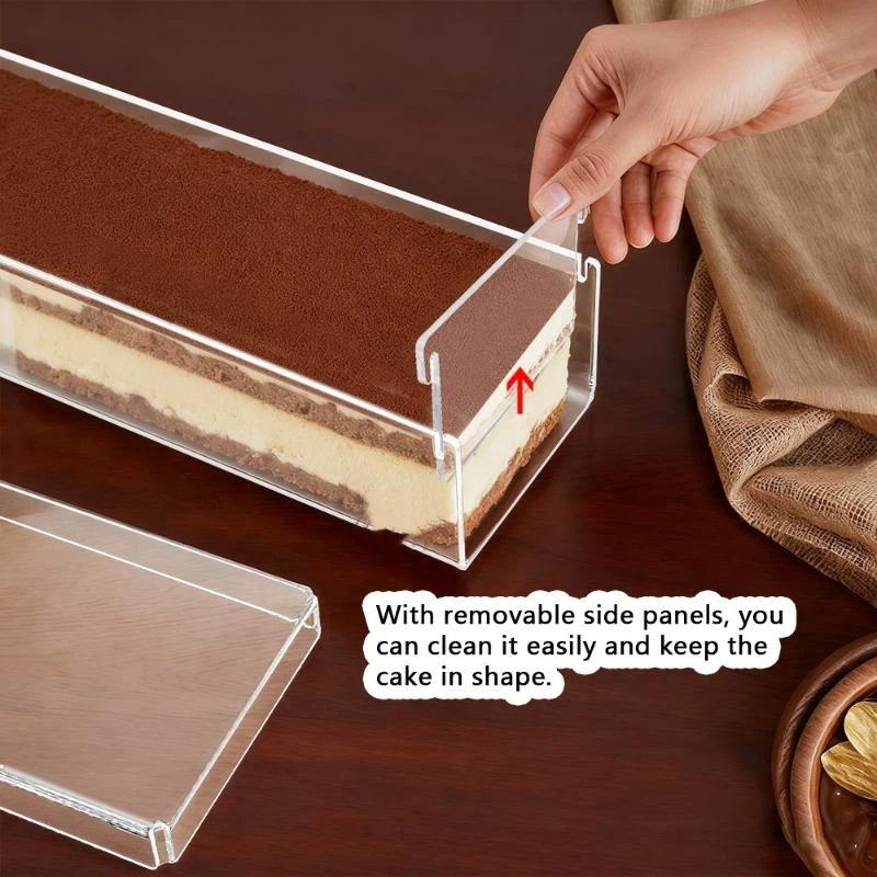 Sturdy Rectangular Acrylic Tir - огляд і ціна Kitchen Baking Storage Containers