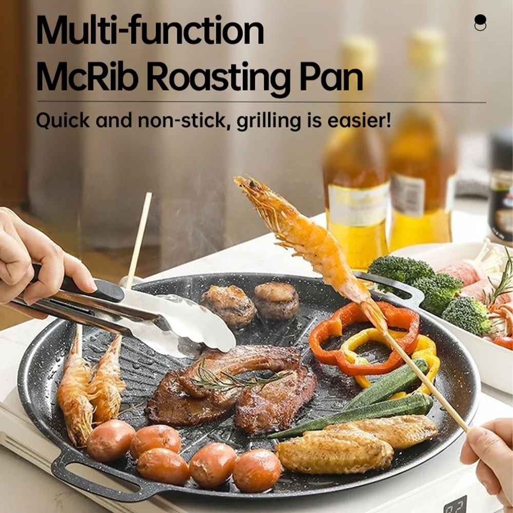 34CM Outdoor BBQ Grill Pan Non - огляд і ціна Kitchen Baking Tray