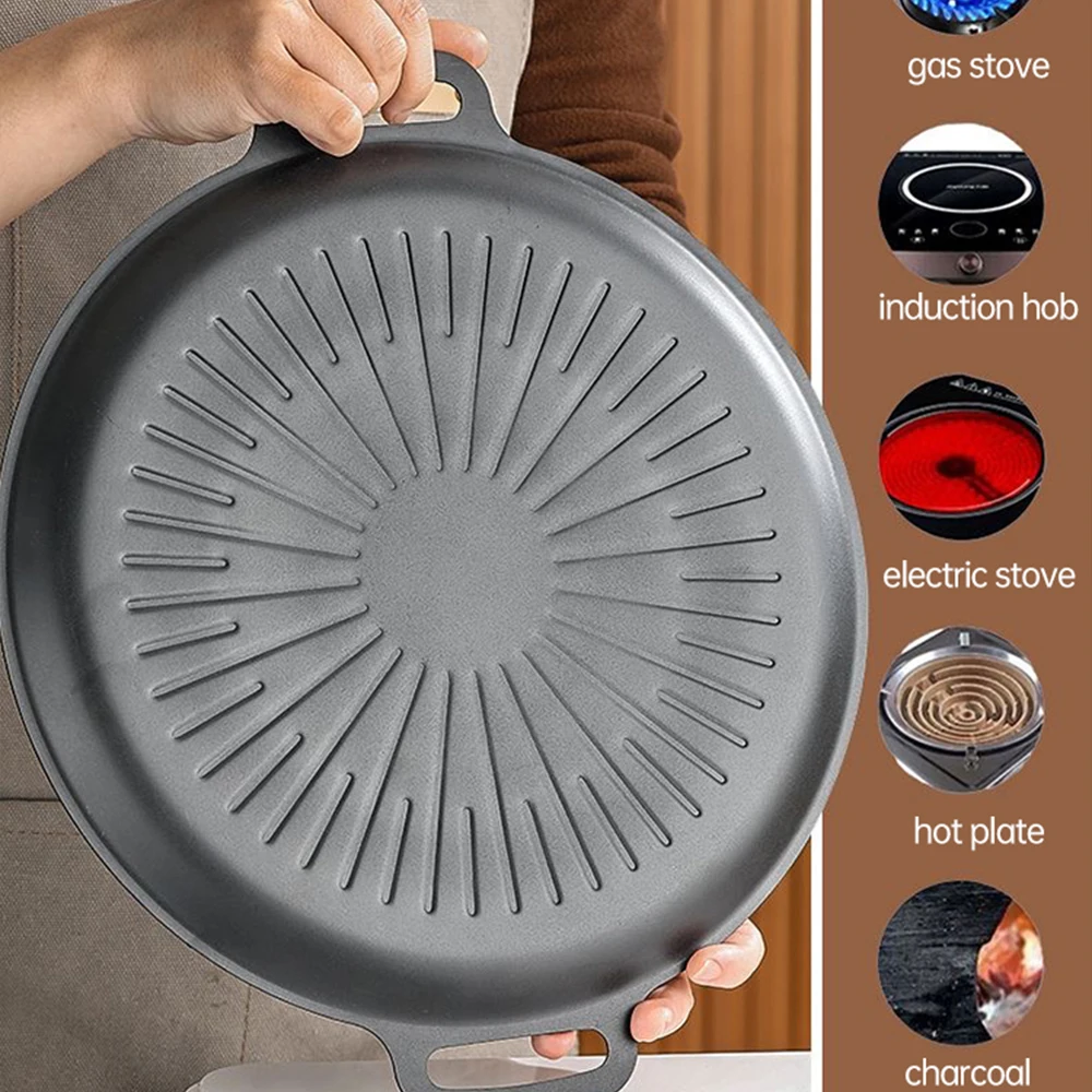 34CM Outdoor BBQ Grill Pan Non - огляд і ціна Kitchen Baking Tray
