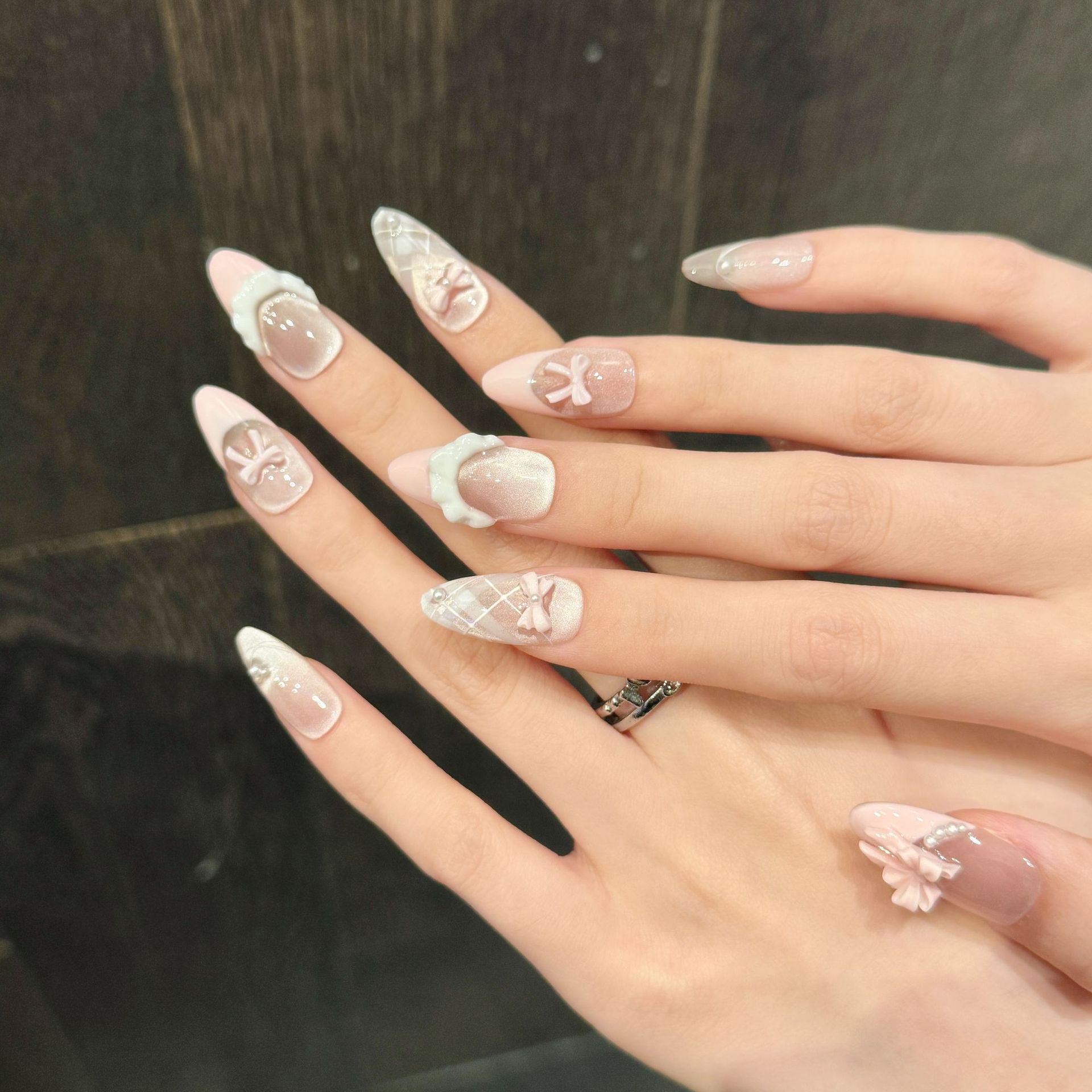 10pcs Handmade Press on Nails  - огляд і ціна Decorating Tip Set