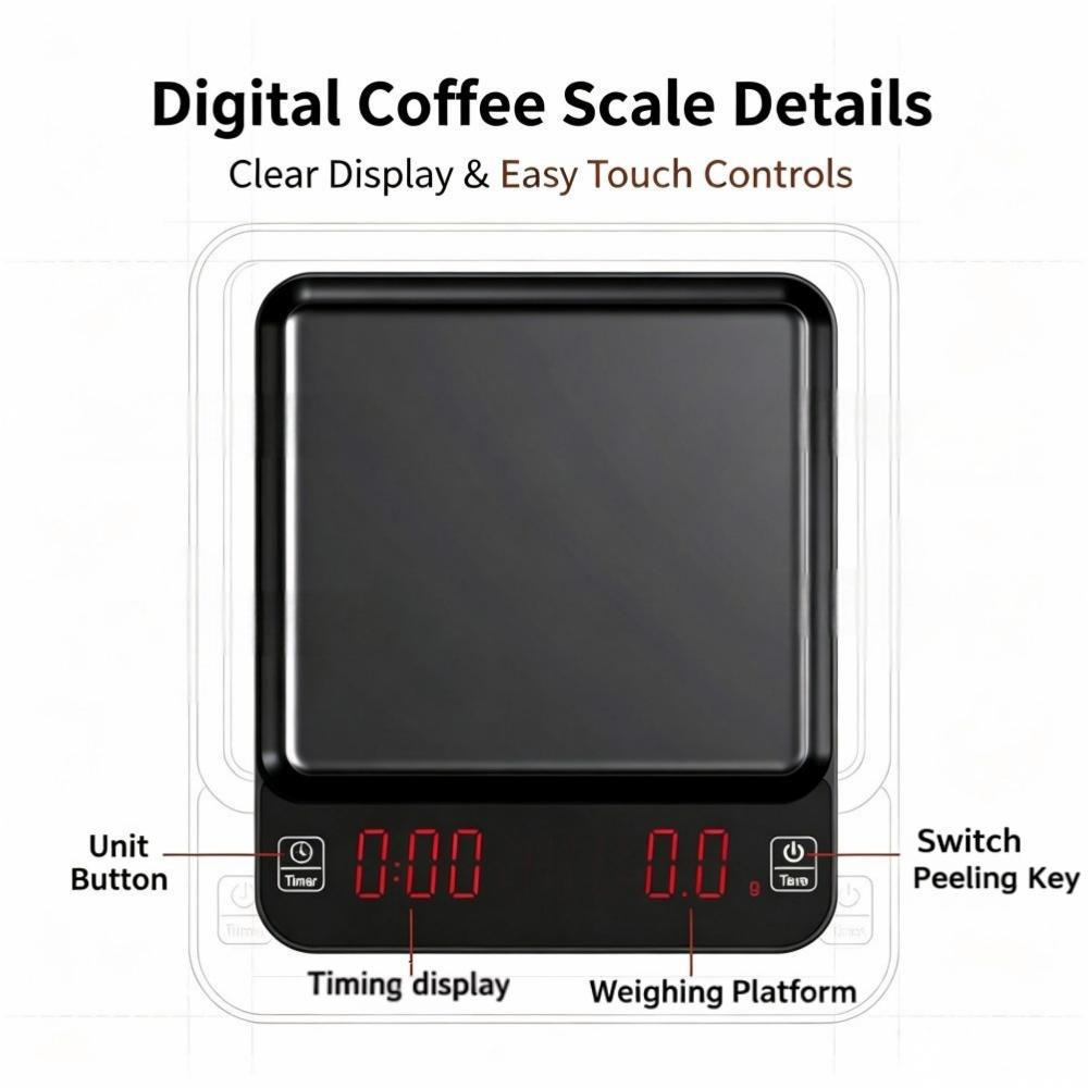 3kg/0.1g High Precision Digita - огляд і ціна Baking In Kitchen