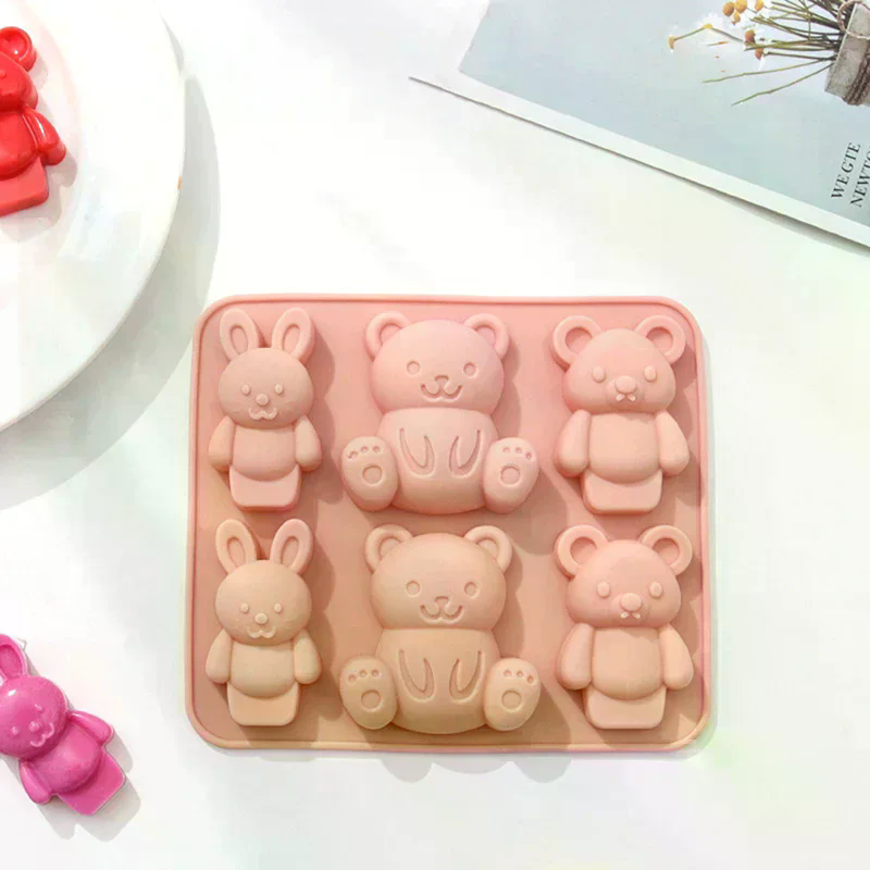 /PFU/Silicone Mold Cute Cartoo - огляд і ціна Baking Kitchen For Kids