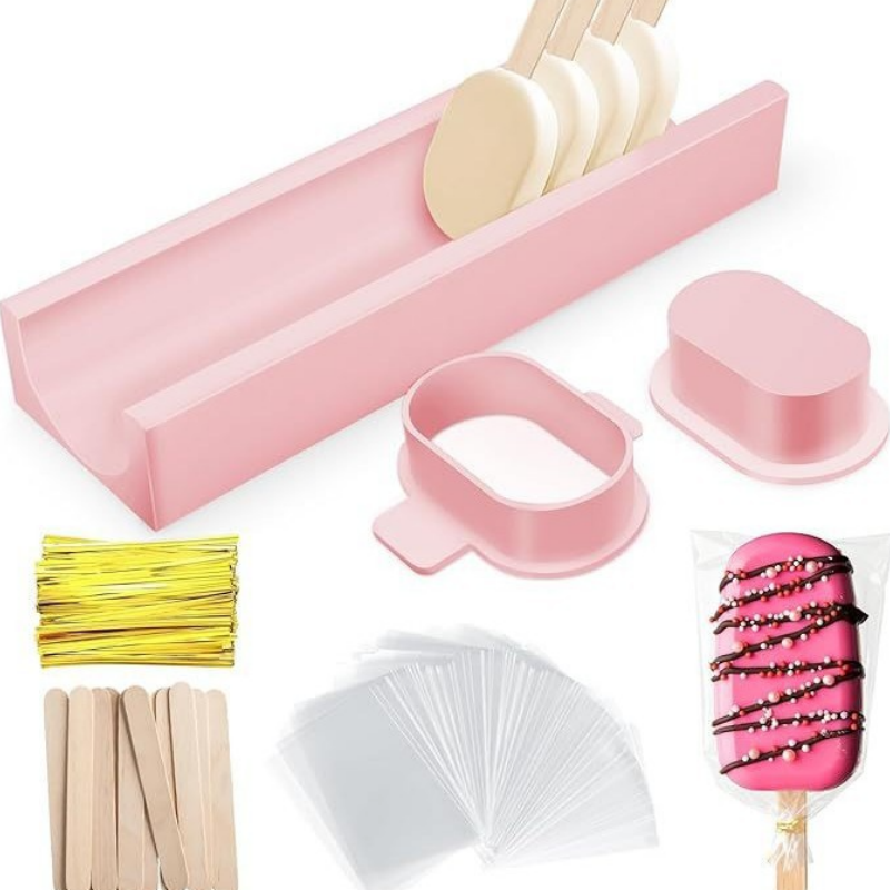 Cake Pop Mold Set with Tray No - огляд і ціна Kitchen Baking Tray