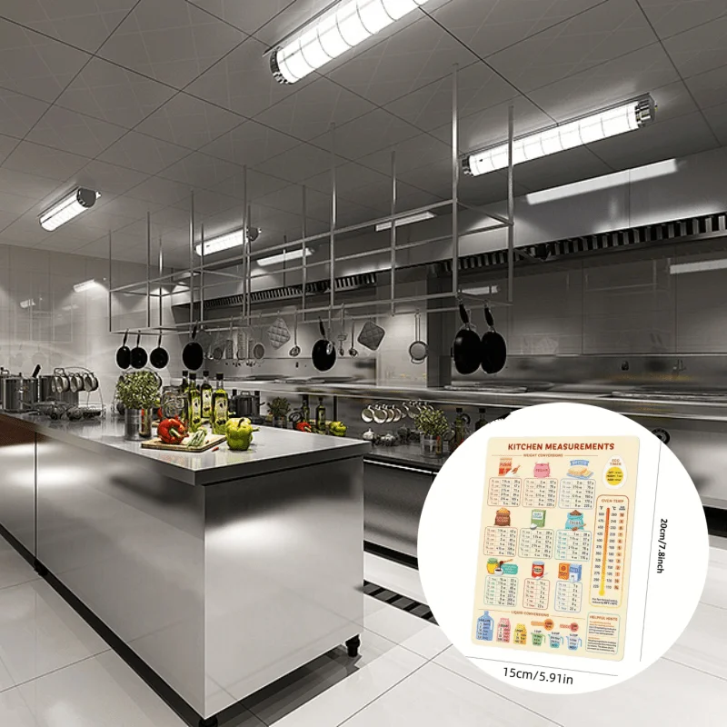 1PC Kitchen Conversion Chart,  - огляд і ціна Kitchen Baking Conversion Chart