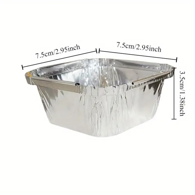 20/40Pcs Square Disposable Alu - огляд і ціна Kitchen Baking Storage Containers