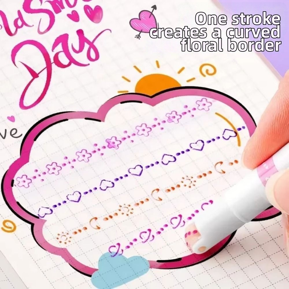 6Pcs/Set Creative Flower Shape - огляд і ціна Decorating Tip Set