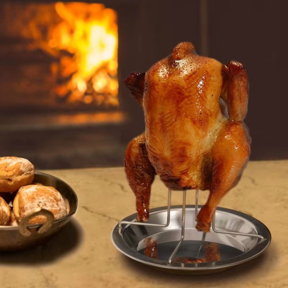 Chicken Roaster Rack Non-stick - огляд і ціна Kitchen Baking Tray Rack