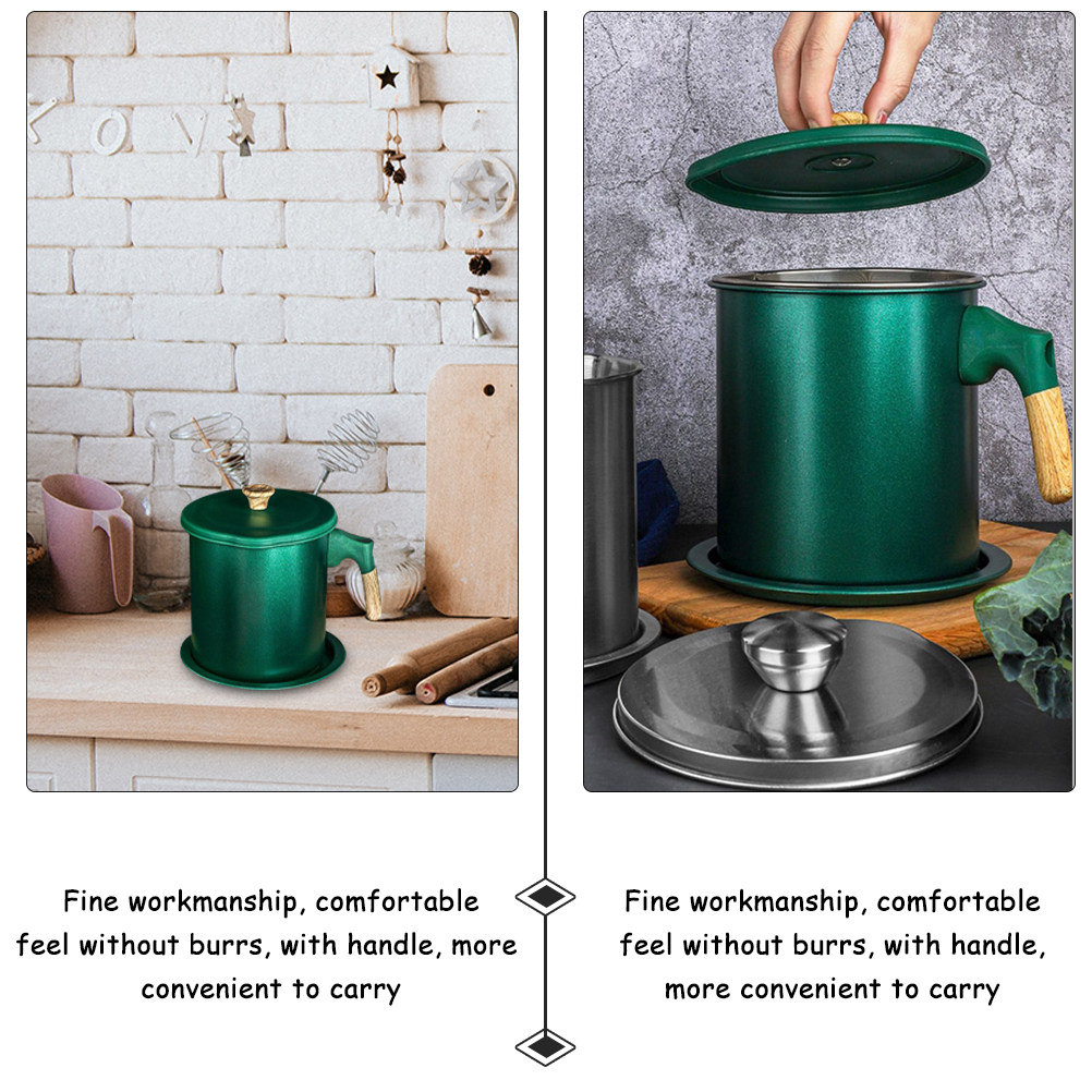 Stainless Steel Oil Filter Con - огляд і ціна Kitchen Baking Storage Containers