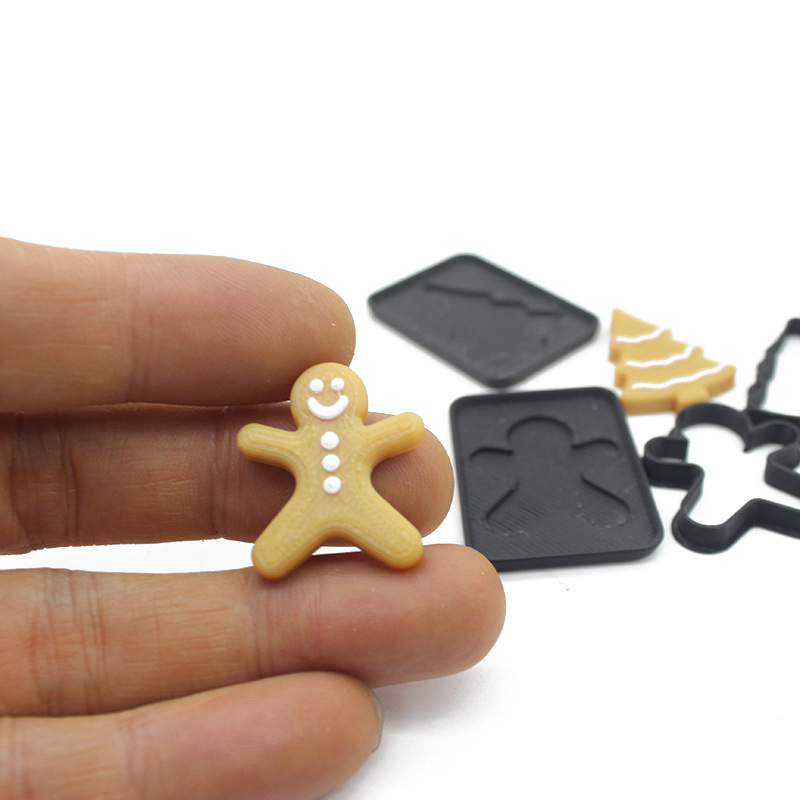 3PCS Miniature Human Gingerbre - огляд і ціна Baking In Kitchen
