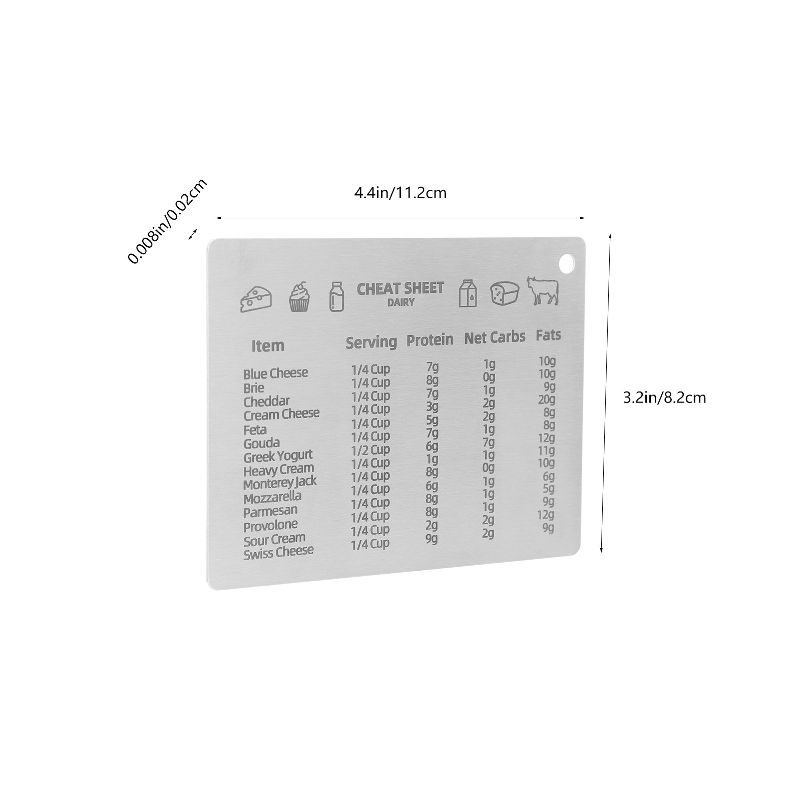 Magnetic Measure Equivalents C - огляд і ціна Kitchen Baking Conversion Chart