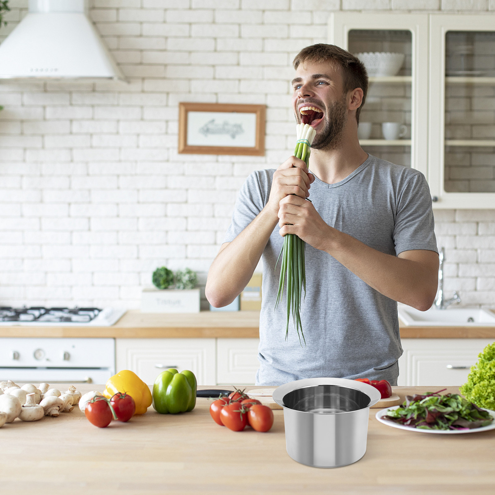 Stainless Steel Oil Basin Mult - огляд і ціна Kitchen Baking Storage Containers