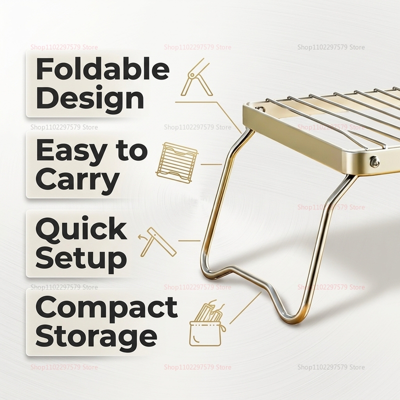 Portable Stainless Steel Folda - огляд і ціна Kitchen Baking Tray Rack