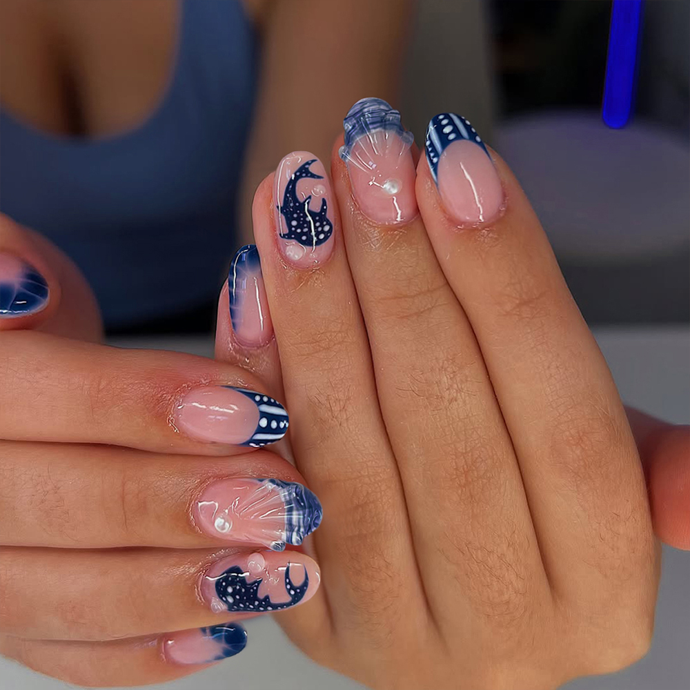 24pcs Almond 3d gel nails Whal - огляд і ціна Decorating Tip Set