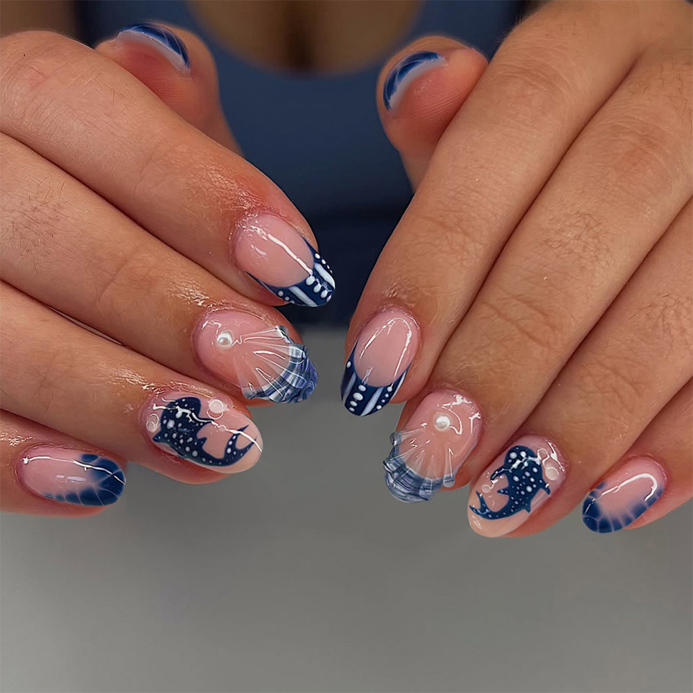24pcs Almond 3d gel nails Whal - огляд і ціна Decorating Tip Set