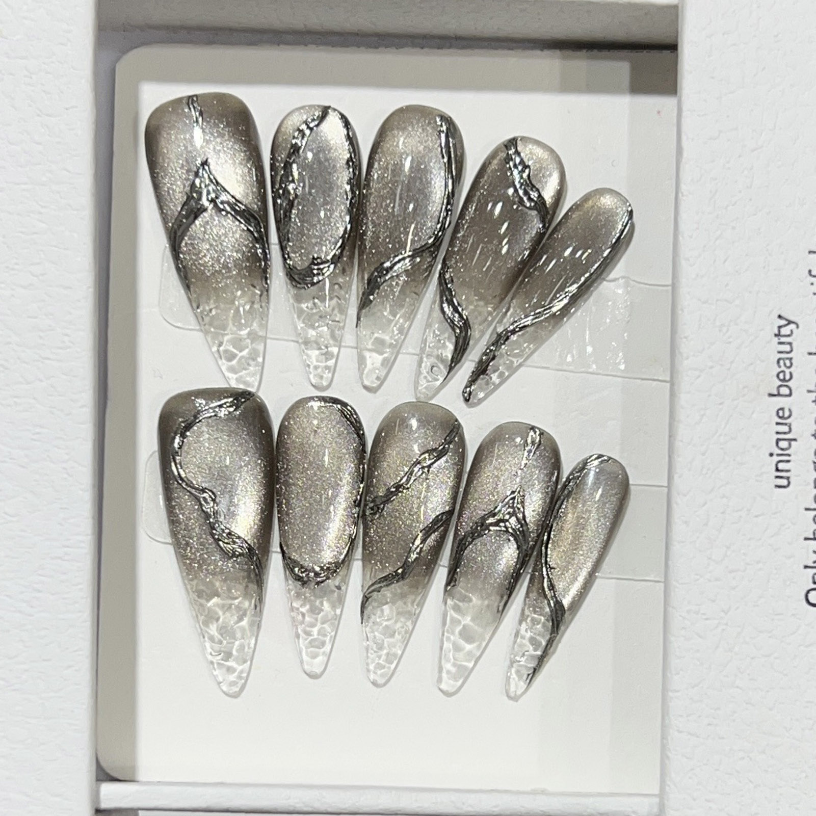 10pcs Halloween False Nails Re - огляд і ціна Decorating Tip Set