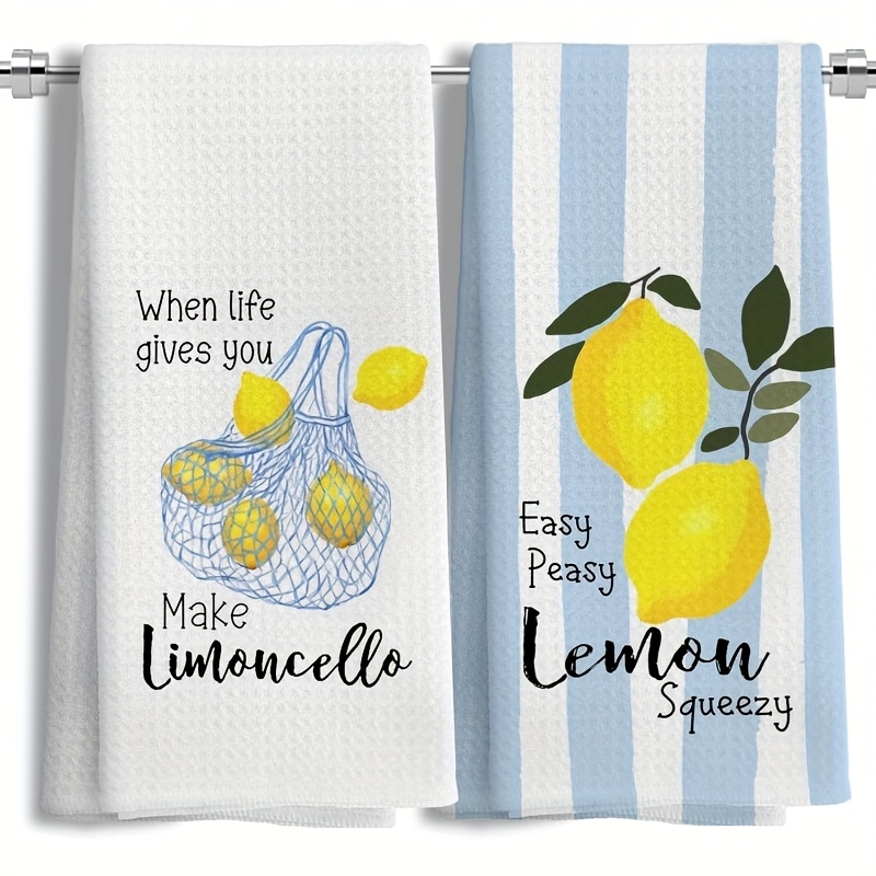 2Pcs, Lemon Mesh Kitchen Towel - огляд і ціна Kitchen Baking Set