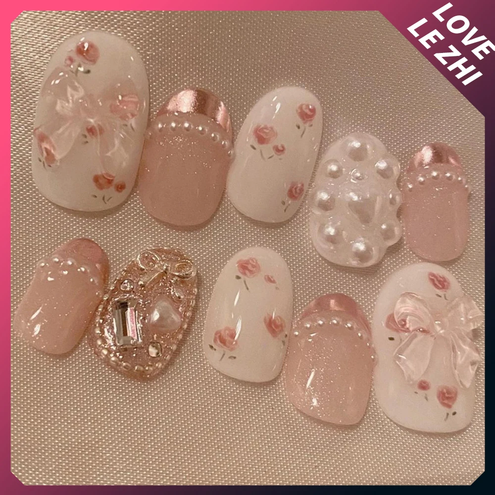 Pink Pearl Rose Charm Bow Deco - огляд і ціна Decorating Tip Set
