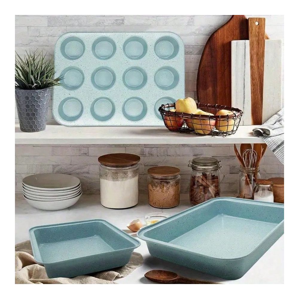 10 Piece Bakeware Set, NonStic - огляд і ціна Kitchen Baking Set