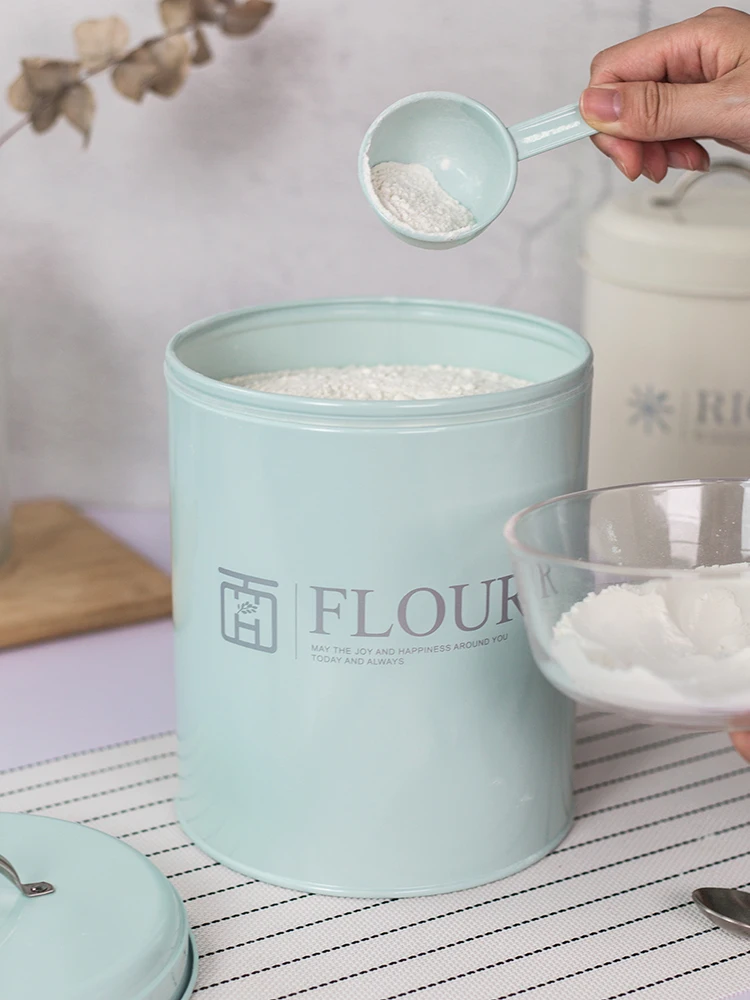 Round Type Baking Flour Storag - огляд і ціна Kitchen Baking Storage Containers