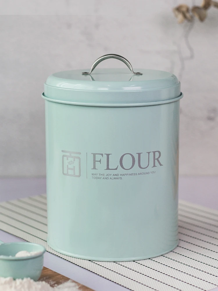 Round Type Baking Flour Storag - огляд і ціна Kitchen Baking Storage Containers