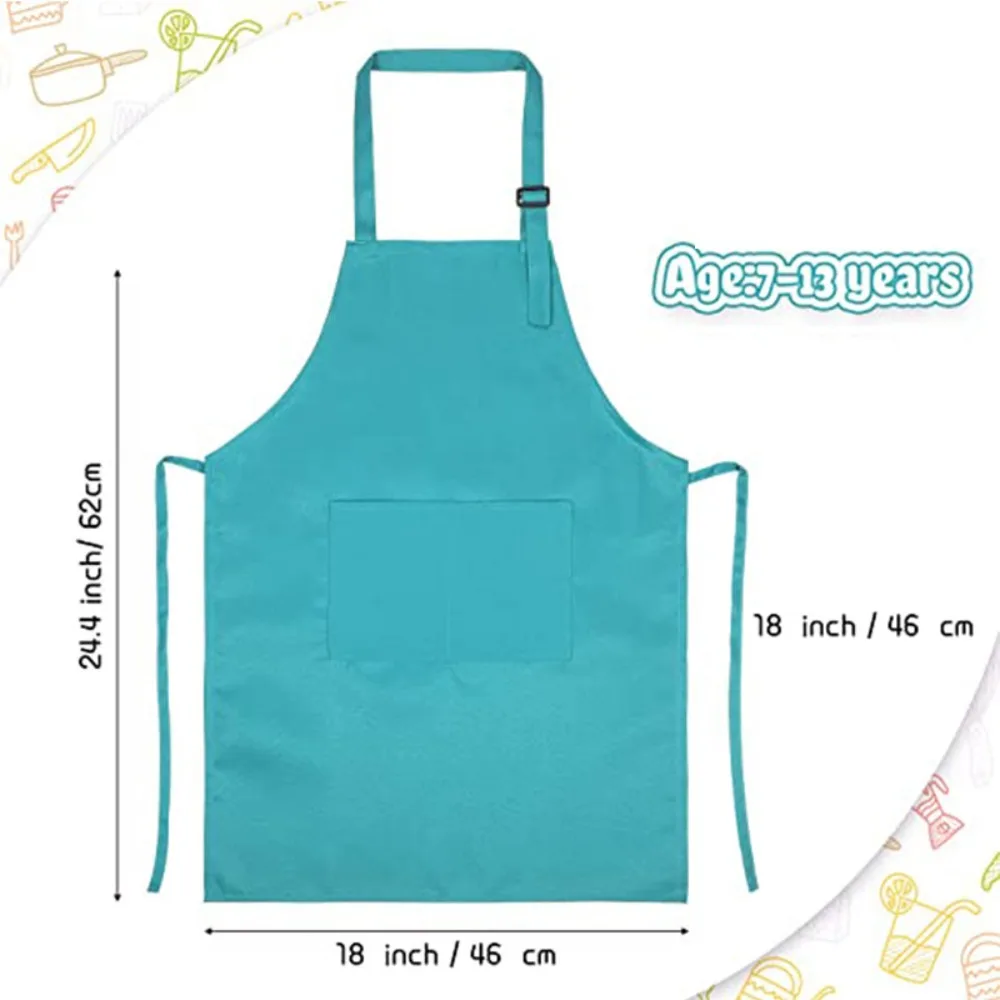 Children Chef Apron Front Pock - огляд і ціна Baking Kitchen For Kids