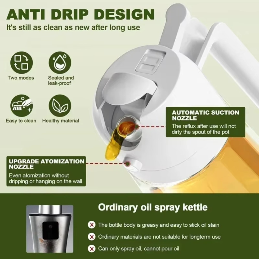 2in1 470ml Plastic Spray Oil S - огляд і ціна Baking In Kitchen