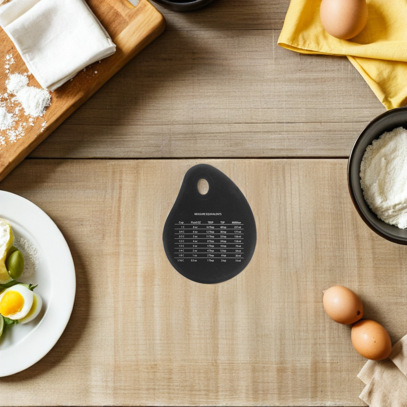 4Pcs Baking Tools Set Silicone - огляд і ціна Kitchen Baking Conversion Chart