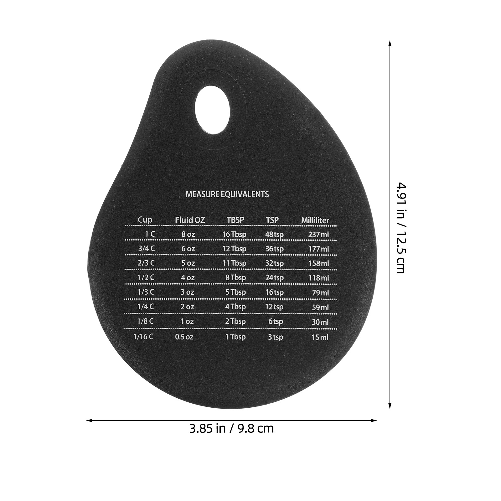 4Pcs Baking Tools Set Silicone - огляд і ціна Kitchen Baking Conversion Chart