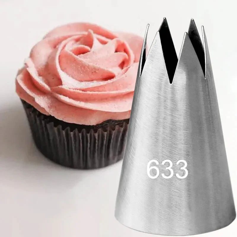 Large Size Open Star Cream Pas - огляд і ціна Decorating Tip Set