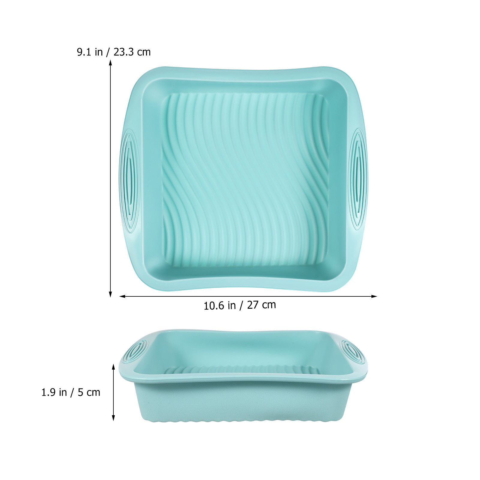 Square Silicone Cake Tin Bakin - огляд і ціна Kitchen Baking Tray