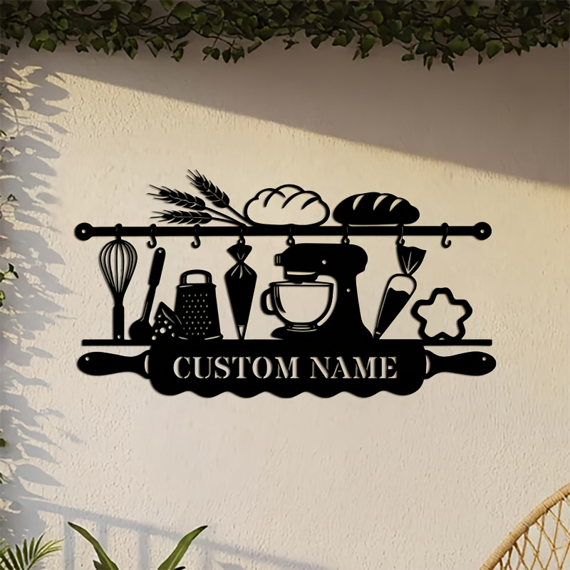 Personalized Kitchen Iron Wall - огляд і ціна Baking In Kitchen