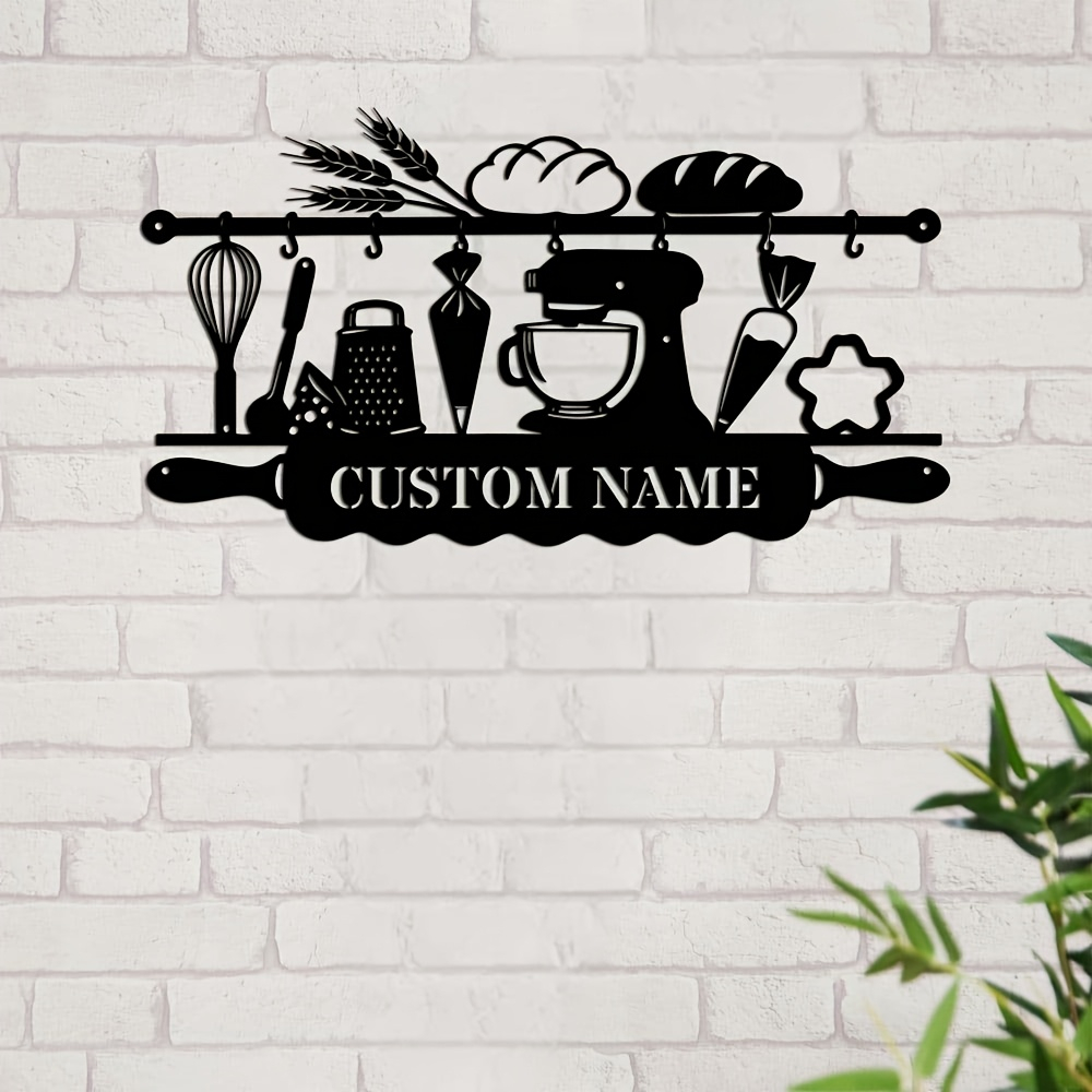 Personalized Kitchen Iron Wall - огляд і ціна Baking In Kitchen