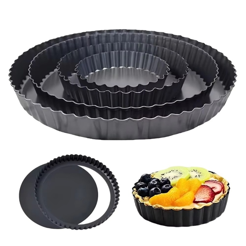 1pc Removable Bottom Fluted Ta - огляд і ціна Kitchen Baking Set