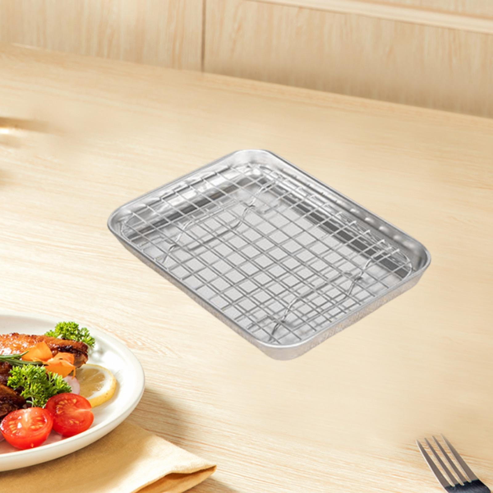 Baking Sheet with Wire Rack Du - огляд і ціна Kitchen Baking Tray Rack